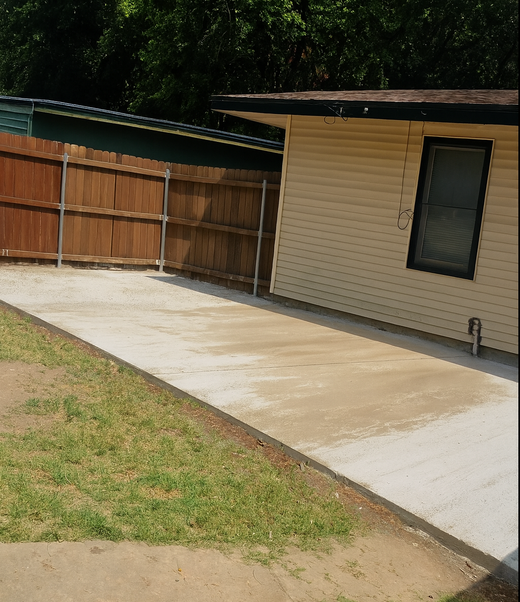 Decorative Concrete Patio